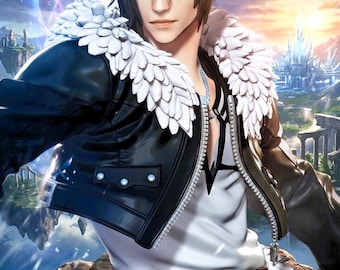 Archivo STL + Busto de Squall, Final Fantasy, impresión 3D, anime - Descarga digital