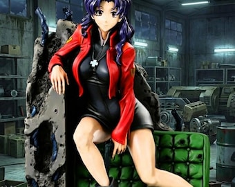 Archivo STL de impresión 3D de Misato (NSFW, diorama de anime) - Descarga digital