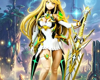 Archivo STL para impresión 3D de Mythra Xenoblade - Descarga digital