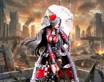 Archivo STL de anime para impresión 3D de Maiden Nikke - Descarga digital