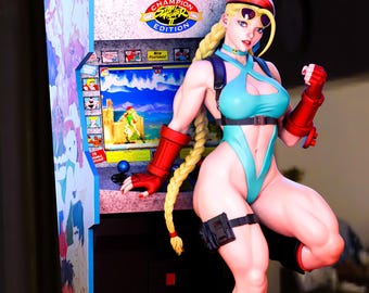 Cammy Street Fighter 3D Printable STL Figure | Premium Anime Geek File | Otaku Collectible Art