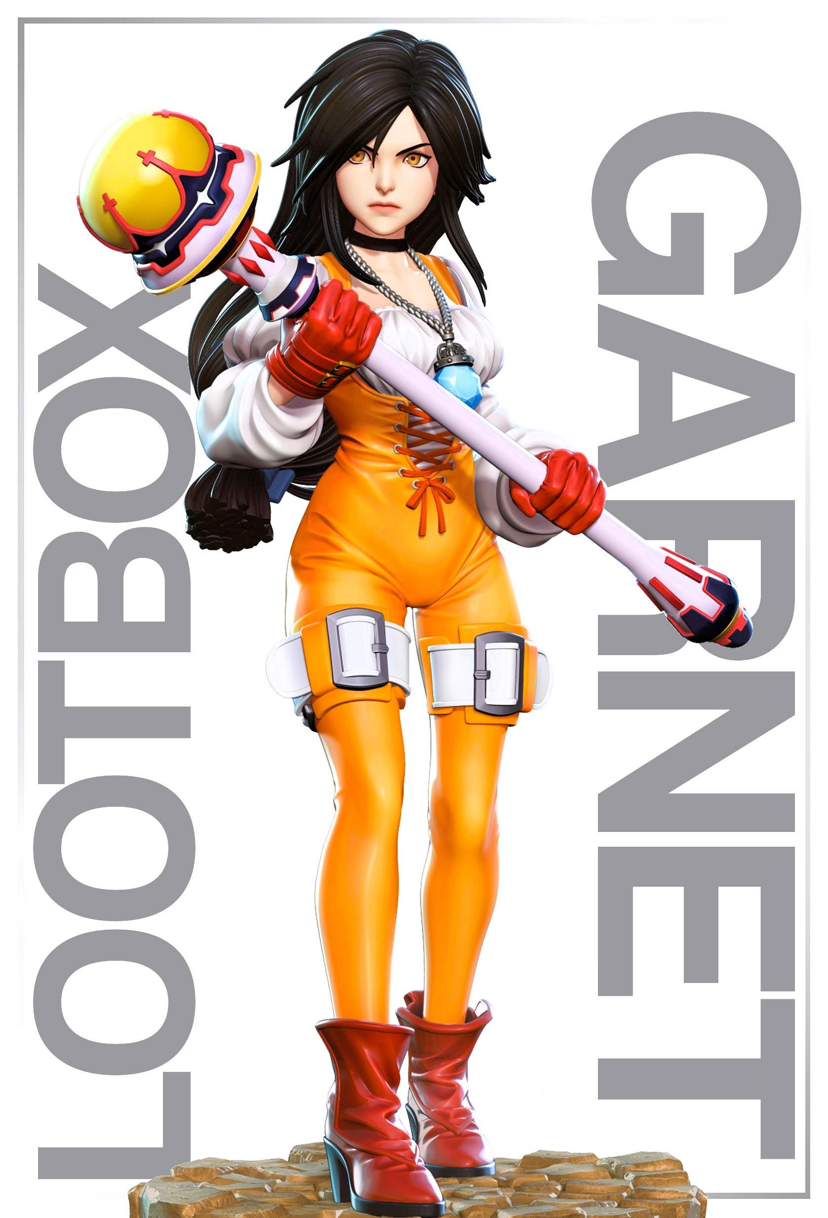 Garnet Til Alexandros Finaltasy IX Anime Print STL File - Digital
