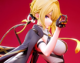 Evelyn Chevalier Zenless Zone Zero Impression Anime STL-bestand - Digitale download