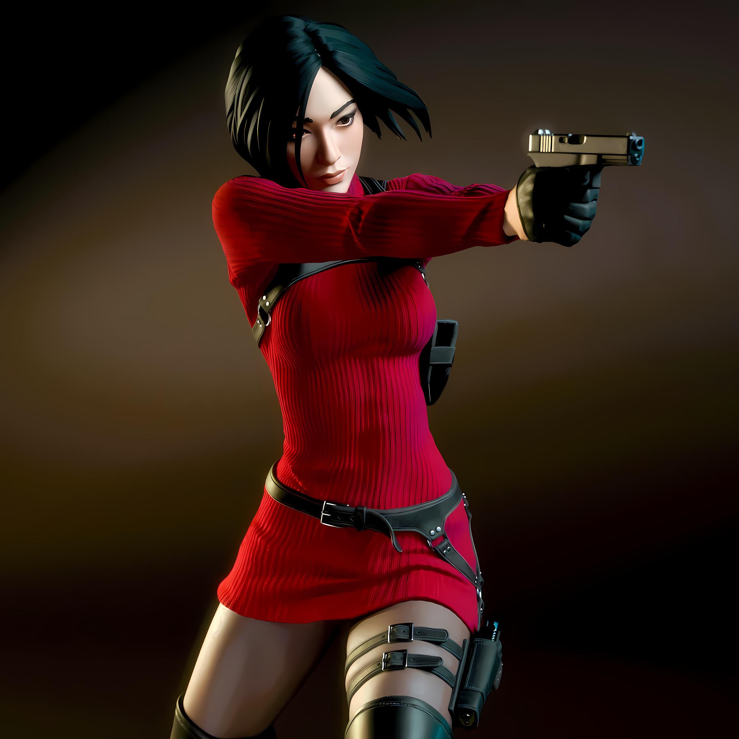 Ada Wong Keychain - Etsy