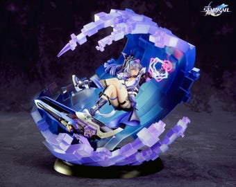 3D Print STL Figure Silver Wolf Honkai Star Rail | Premium Anime Geek File | Otaku Collectible Art