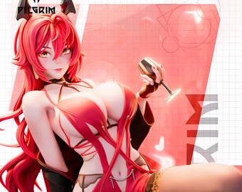 Archivo STL de Anime para impresión 3D de Red Hood Nikke - Descarga digital