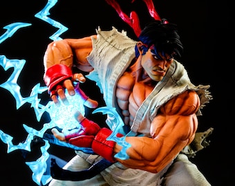 3D Printable STL Figure Ryu Street Fighter | Premium Anime Geek File | Otaku Collectible Art