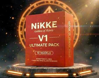 Figuras STL Nikke V1 – 10 modelos de manga imprimibles | Paquete premium 3D | Colección de impresiones de anime - Descarga digital