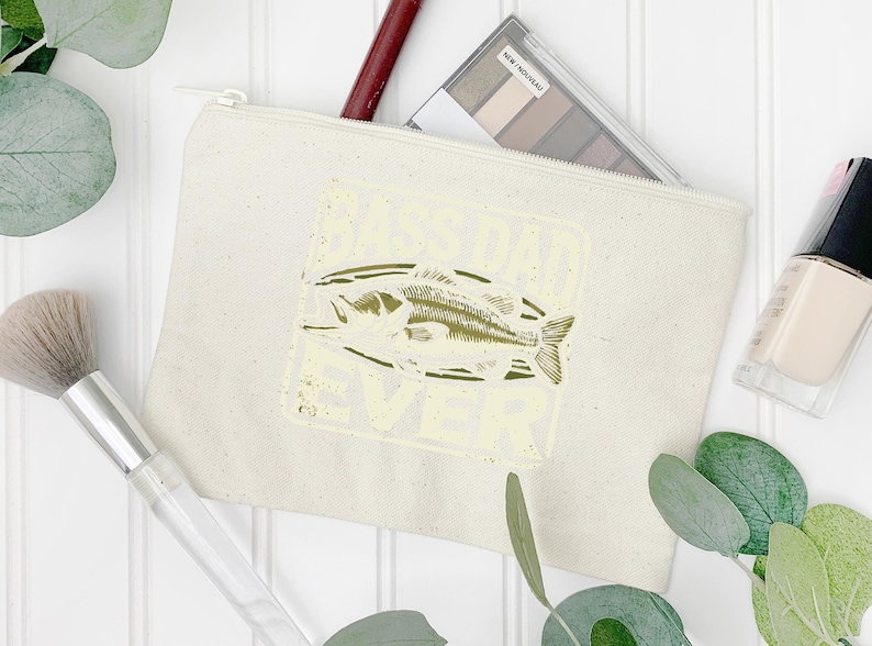 a white bag with a fish on it