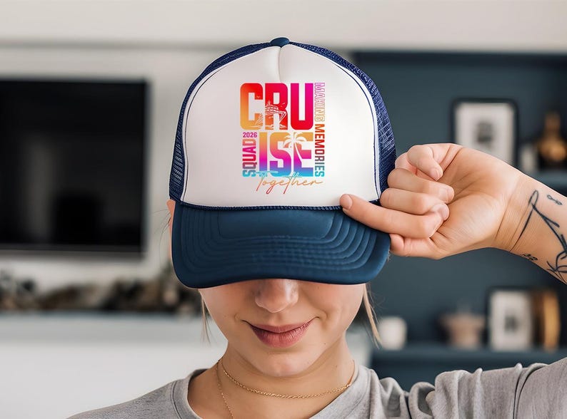 Cruise Squad 2026 DTF Transfer: Sunset Ship Design, DIY Vacation Shirt Bild 9