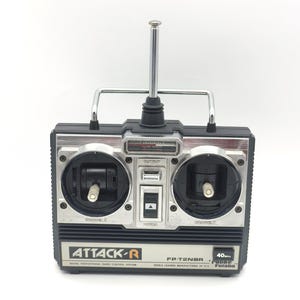 Vintage Futaba Attack-r FP-T2NBR Radio Control Transmitter, Two
