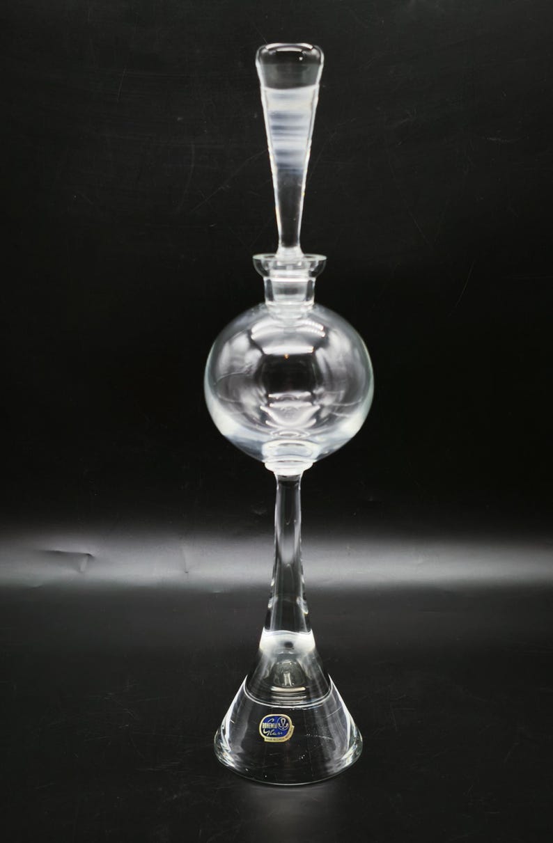 Vintage Bohemia Crystal Decanter - Thumbnail 2