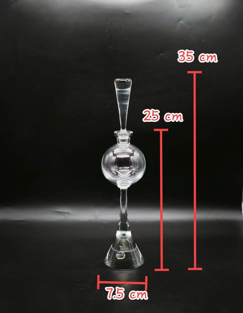 Vintage Bohemia Crystal Decanter - Thumbnail 5