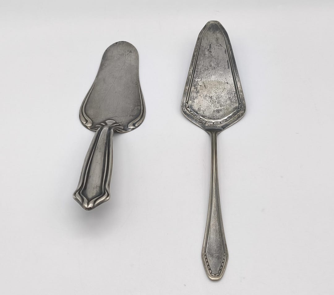 アンティークドイツ製ケーキサーバーセット、20世紀初頭のケーキ