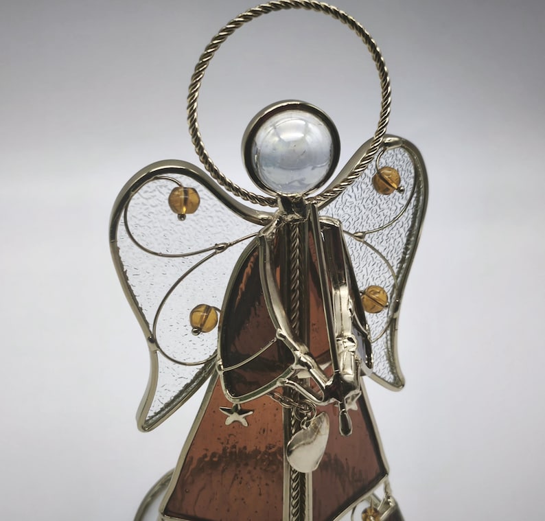 Vintage Formano Tea Light Holder, Angel Figurine Candle Holder, Metal ...