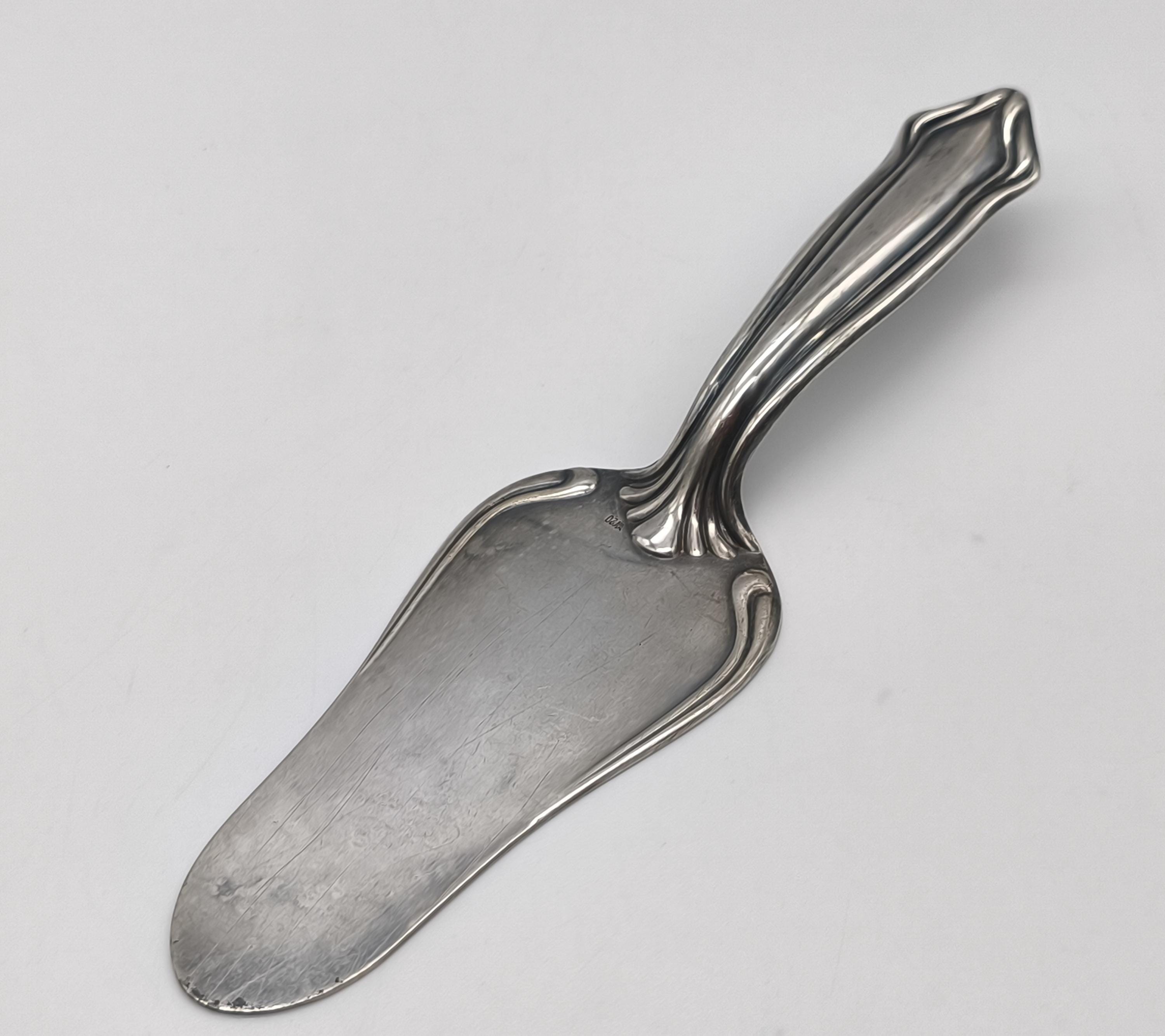 アンティークドイツ製ケーキサーバーセット、20世紀初頭のケーキ