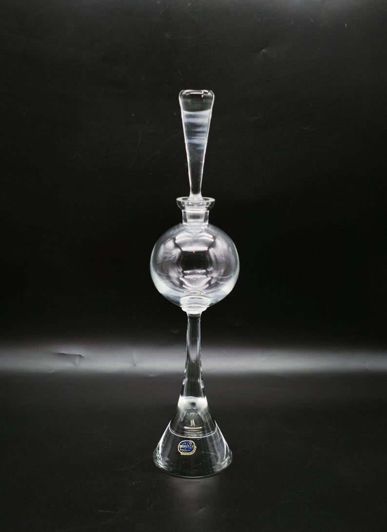 Vintage Bohemia Crystal Decanter