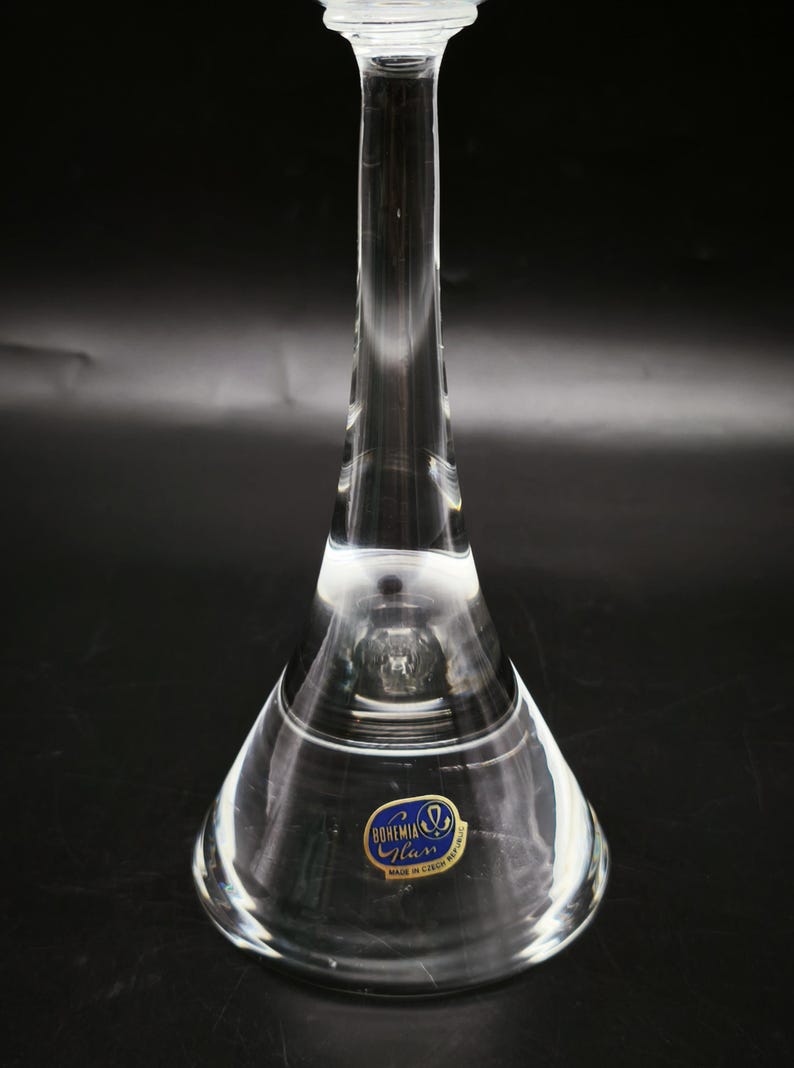 Vintage Bohemia Crystal Decanter - Thumbnail 3