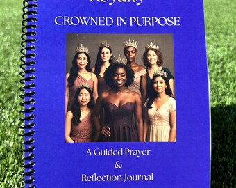 Diario de oración guiada para mujeres - 6 x 8.25 (124 páginas, doble cara)