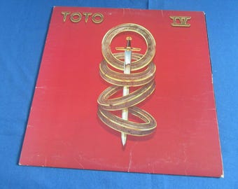Vintage Toto, Toto IV, 12"LP / Vinyl Record, Columbia, 1982. FC37728