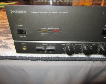 Vintage Technics Stereo Integrated Amplifier SU V460 - Etsy