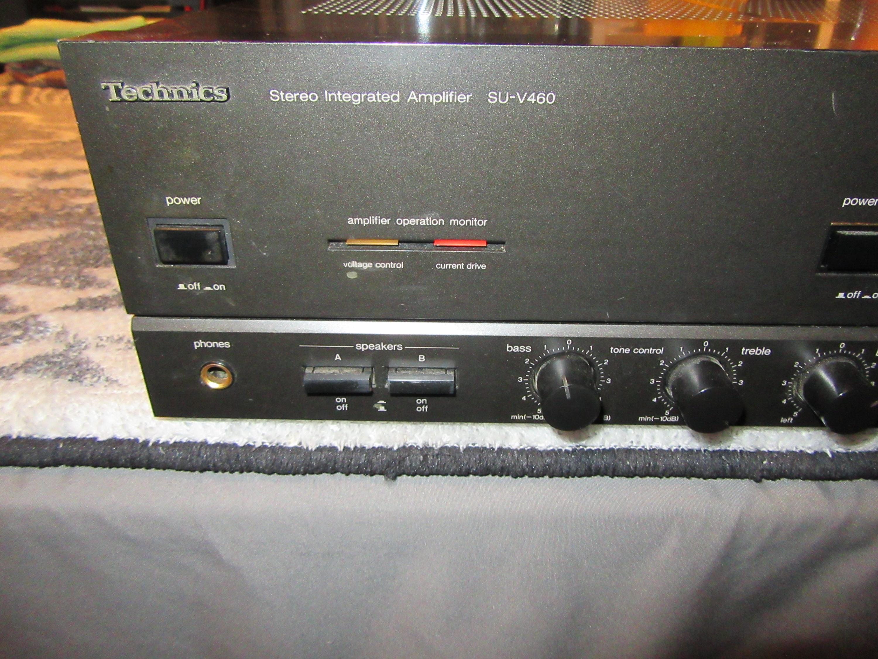 Vintage Technics Stereo Integrated Amplifier SU V460 - Etsy