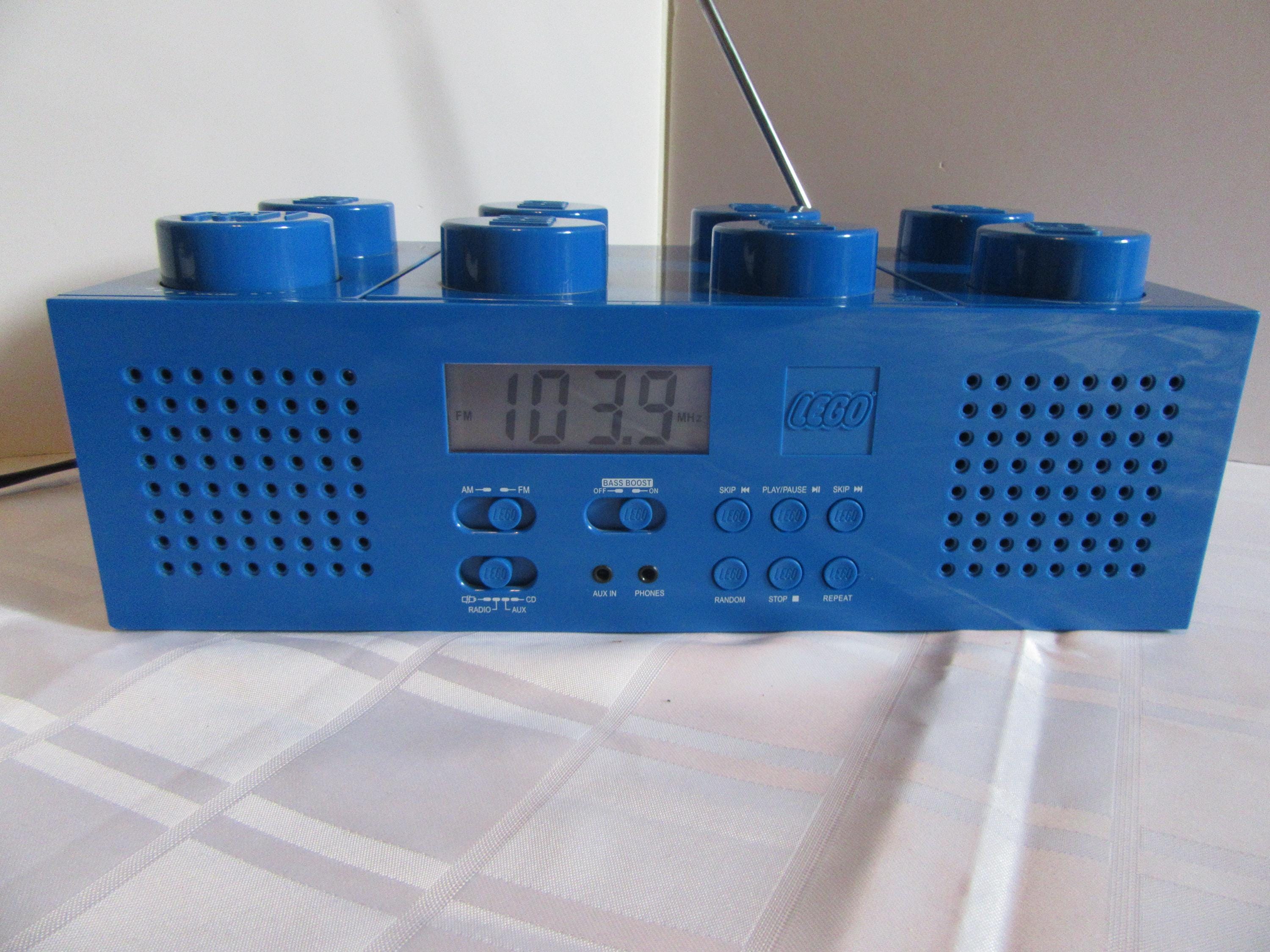 Vintage Lego Blue Brick Stereo Boombox AM / FM Radio CD Player - Etsy