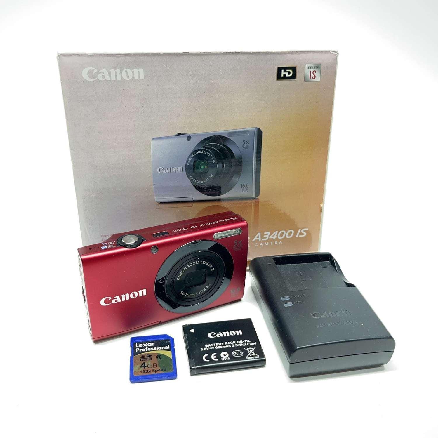 Canon Powershot A3400 - Etsy Canada