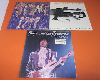 Vintage bundle lot of 3 x Prince music album