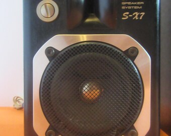 Vintage Mint MINI Pioneer S-X7 Speaker Pair . - Etsy