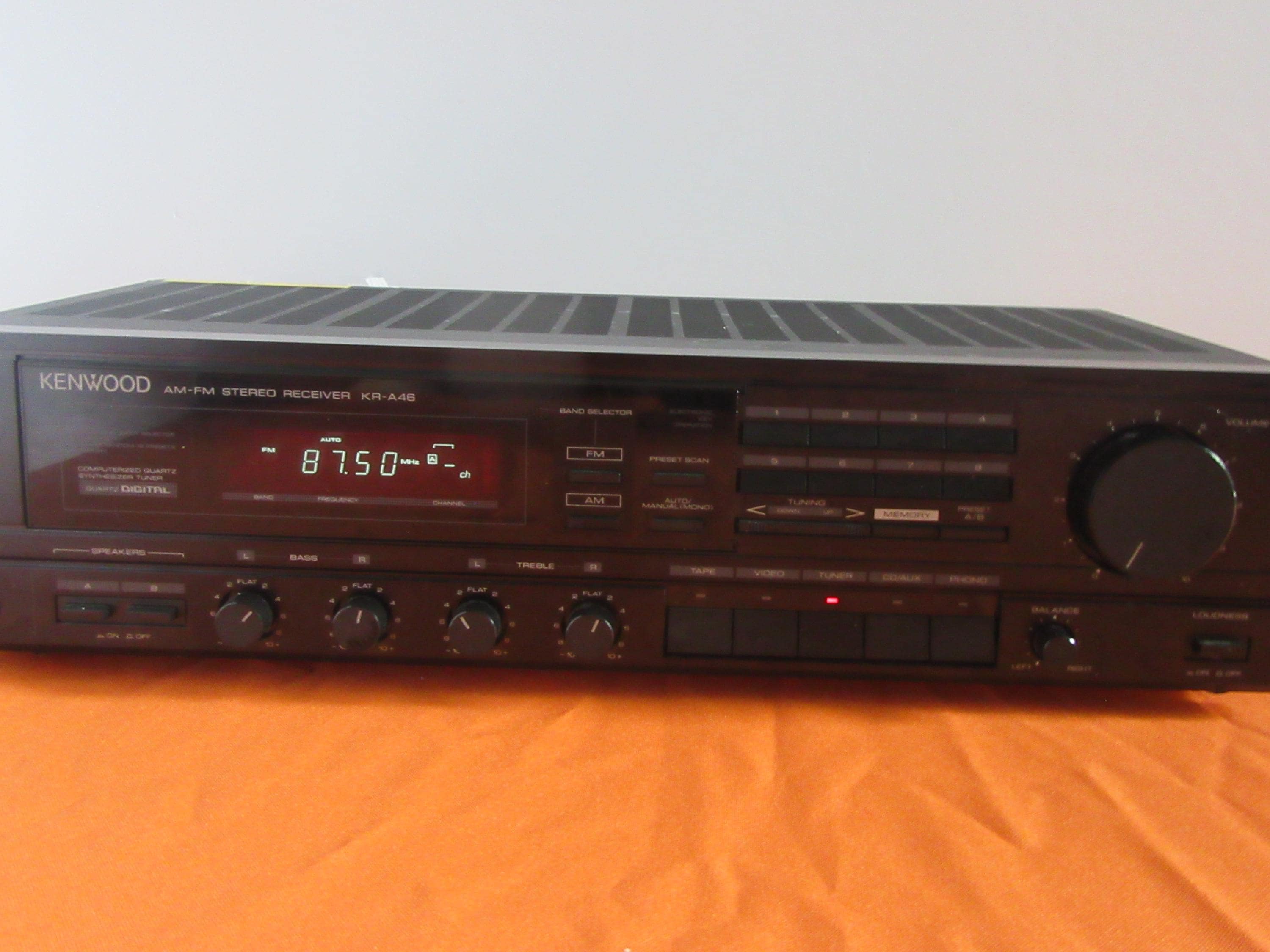 Vintage Kenwood KR-A46 AM/FM Stereo Receiver Very Good Condition