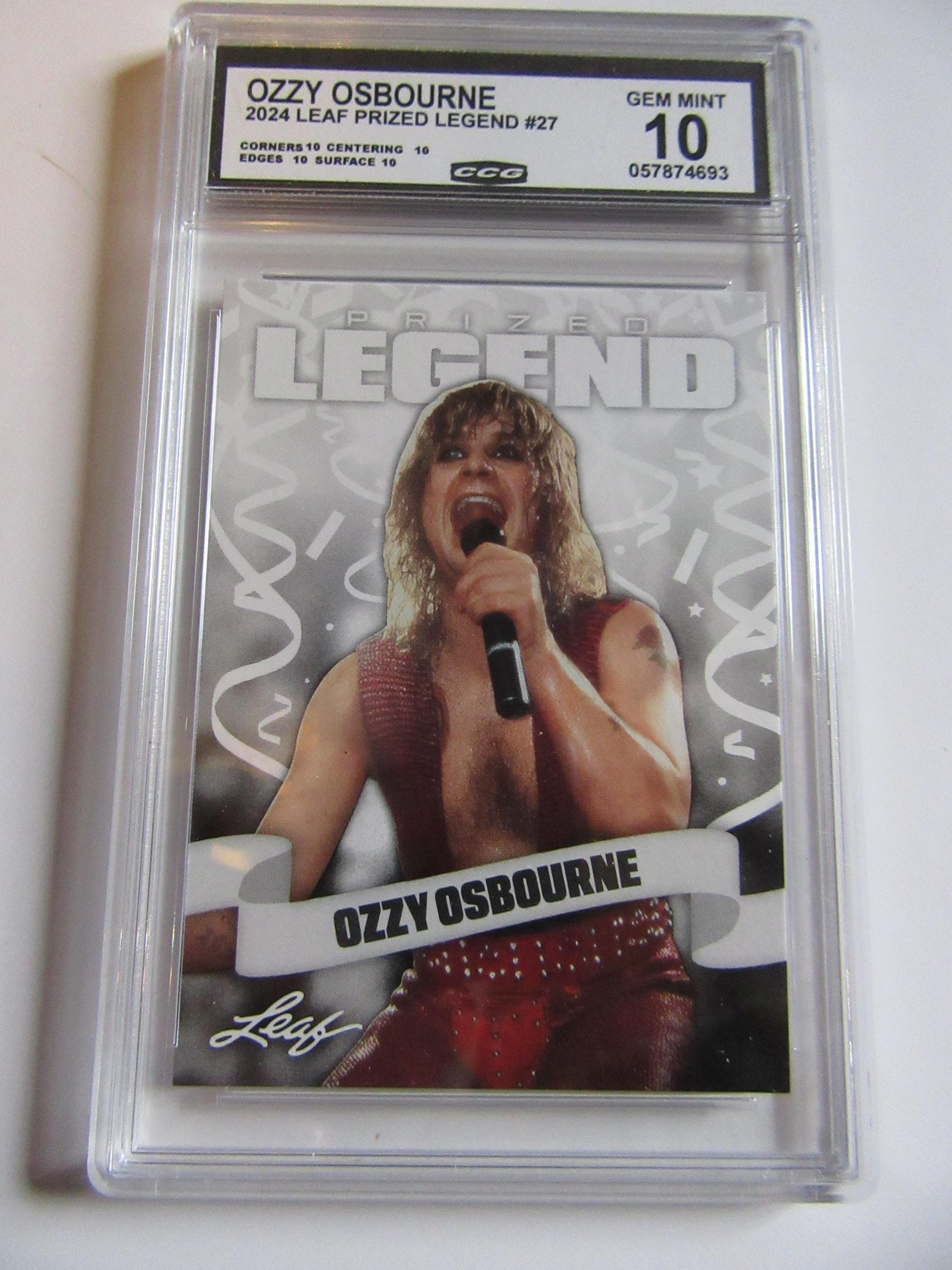 Ozzy Osbourne Trading Cards - Etsy