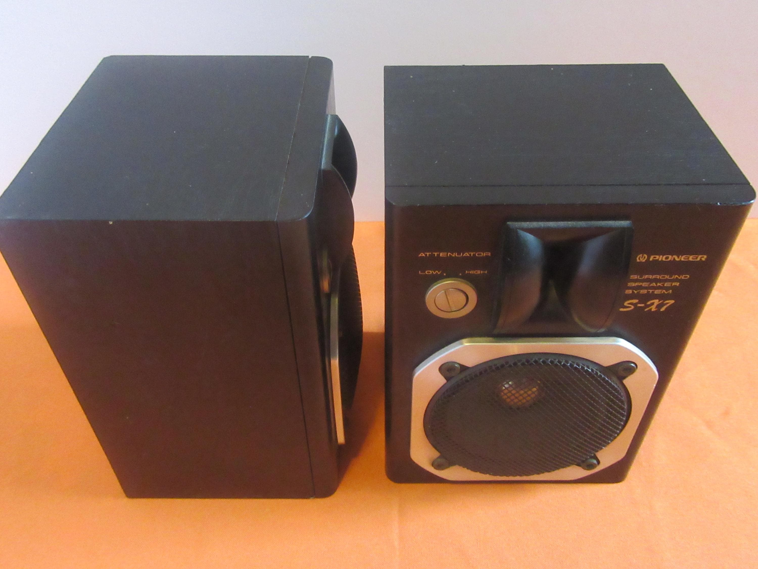 Vintage Mint MINI Pioneer S-X7 Speaker Pair . - Etsy