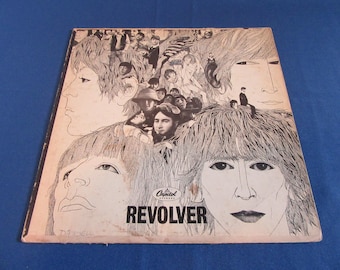 The Beatles -revolver- Original Vinyl Record Album LP Apple ST