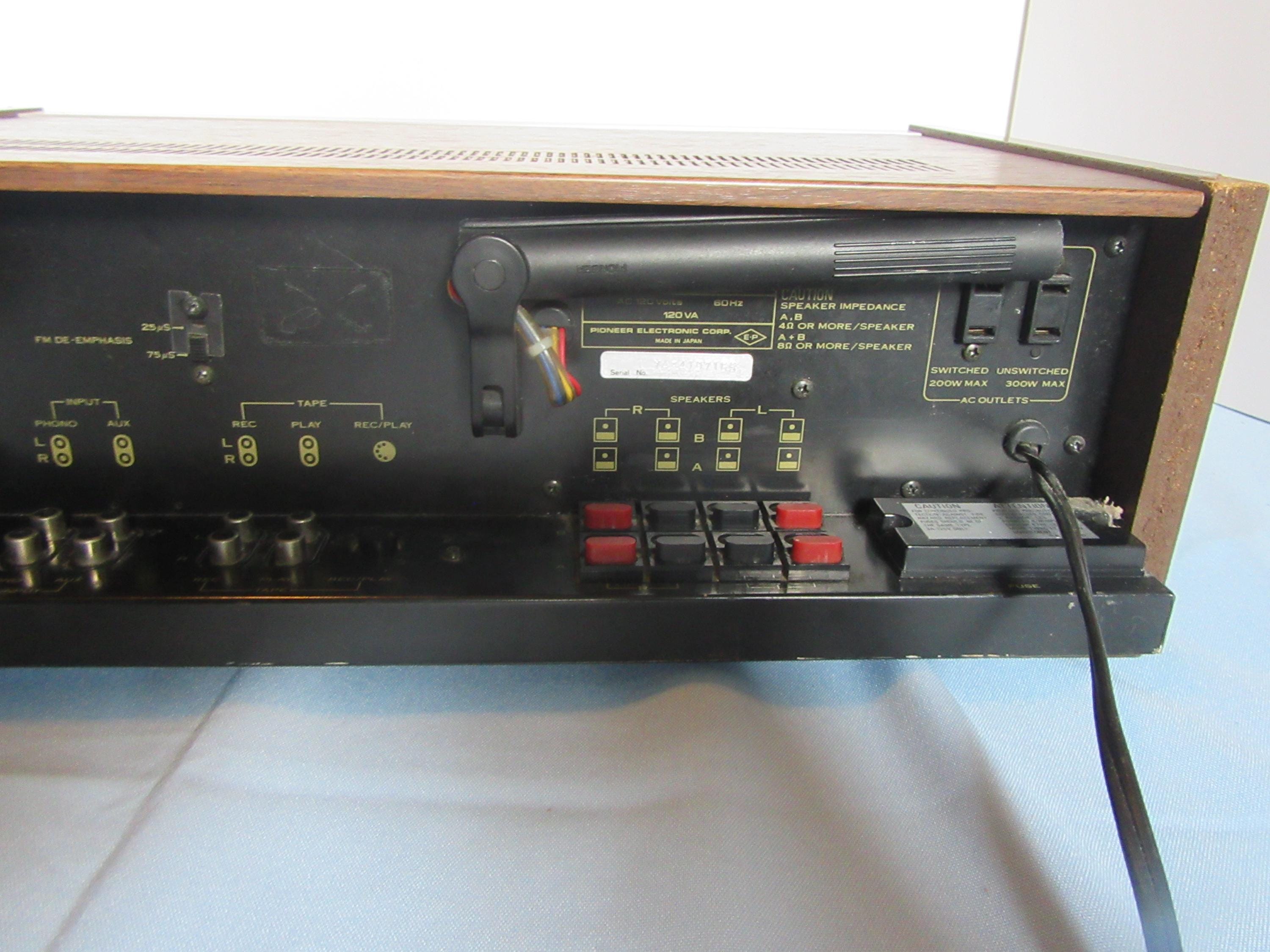 Vintage Pioneer SX-450 Stereo Receiver 1970 S - Etsy