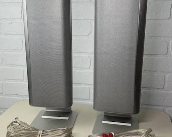 Vintage Cicena Cleo Neon Speakers, 1980s Music-activated Pink
