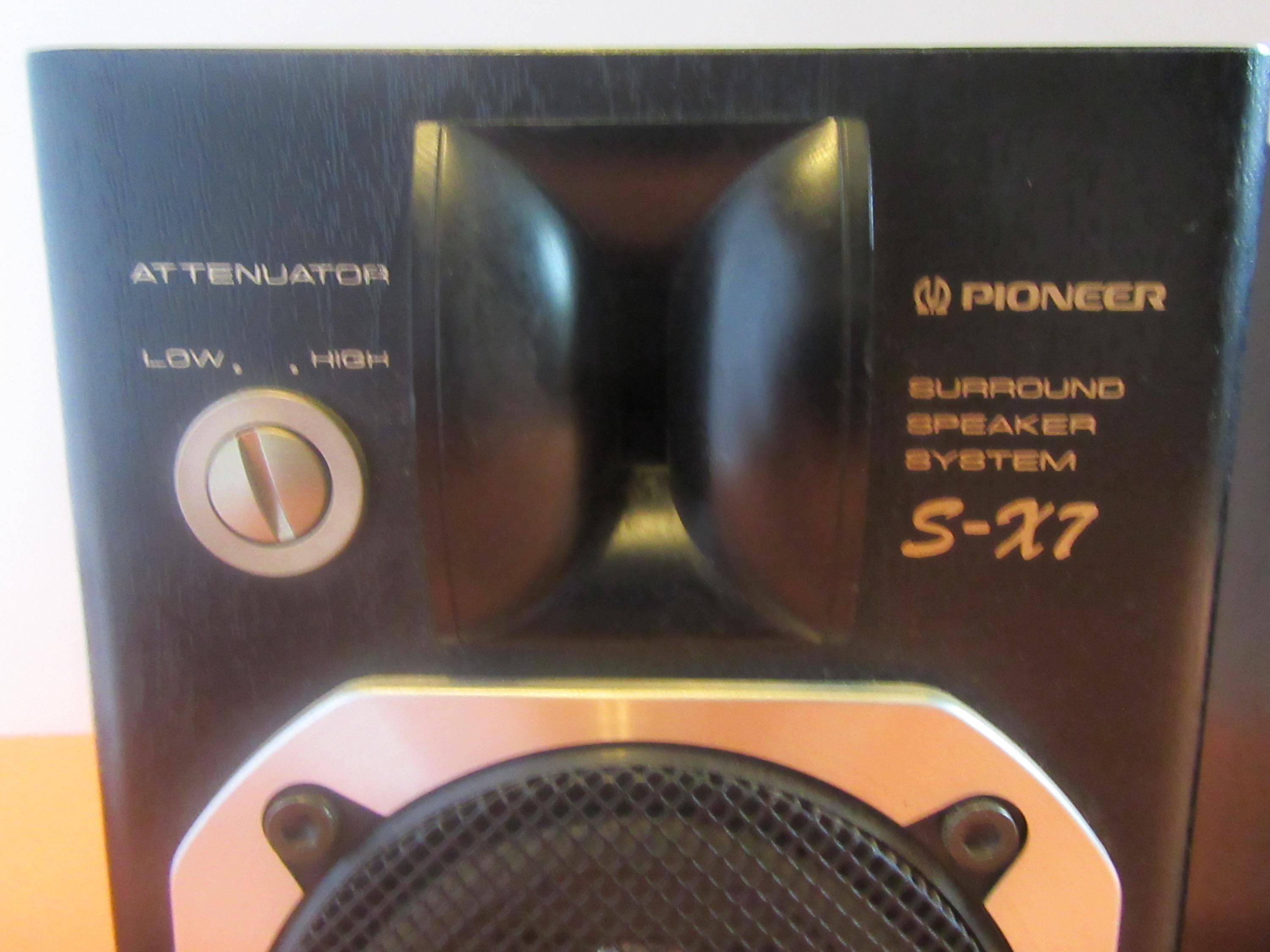 Vintage Mint MINI Pioneer S-X7 Speaker Pair . - Etsy
