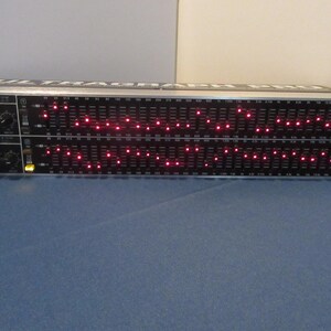 Égaliseur Graphique Stéréo Onkyo EQ-18 – 7 Bandes – LED Rouge – Vintage Japon