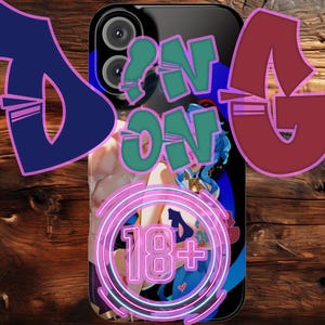 アニメガール電話ケース、オタクギフト、スリムiPhoneカバー、女性キャラクター、アニメ愛好家アクセサリー、バレンタインデー、誕生日