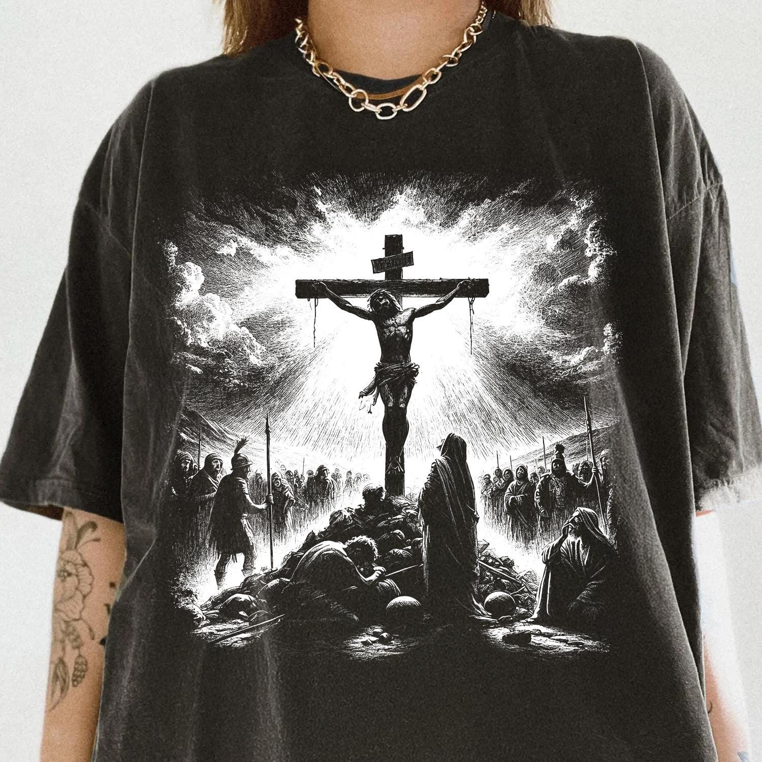 Crucifixion T Shirt - Etsy