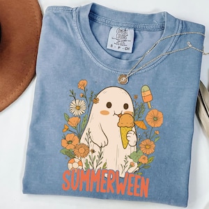 Ghost Summer Halloween png, Funny summer Halloween Png,Vintage Summer png, Halloween cocktail summer png, summer Shirt png, Retro