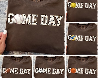 Preppy Sports White Polka Dots Png Bundle, Game Day Png, Baseball, Softball, Volleyball, Basketball, Soccer, Varsity Png, Fall Sports Png