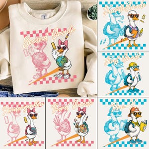 Back to School Goose PNG Bundle, Coquette Teacher First Day of School Shirt Design, Preppy Floral Sublimation, Pre-k 1st/2nd/3rd/4th Grade