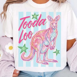 Striscia Toodaloo canguro png, luminoso png, preppy png, femminile png, mamma png, primavera png, trendy png, donna png, bambini png, alligatore successivo png