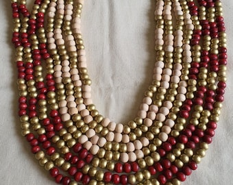 Guirnalda de cuentas Decoración navideña Decoración boho ENVÍO EXPRÉS