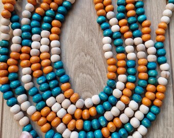 Guirnalda de cuentas navideñas multicolores decorativas ENVÍO EXPRÉS