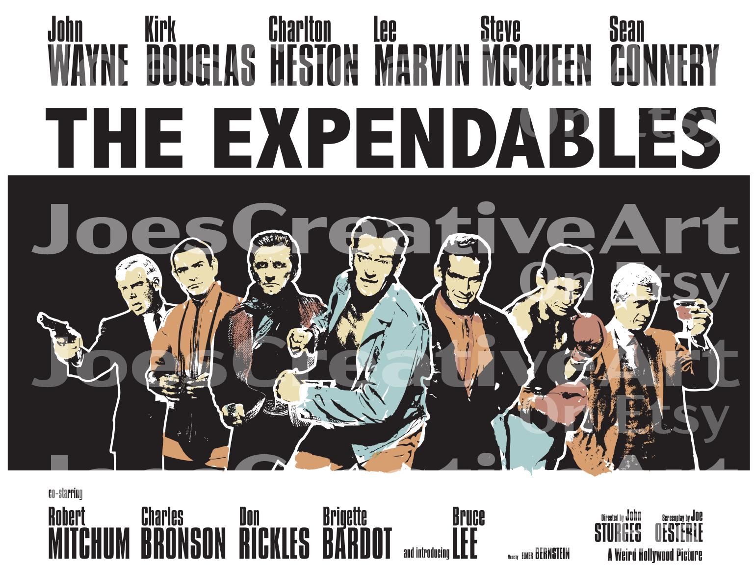 Expendables Poster - Etsy