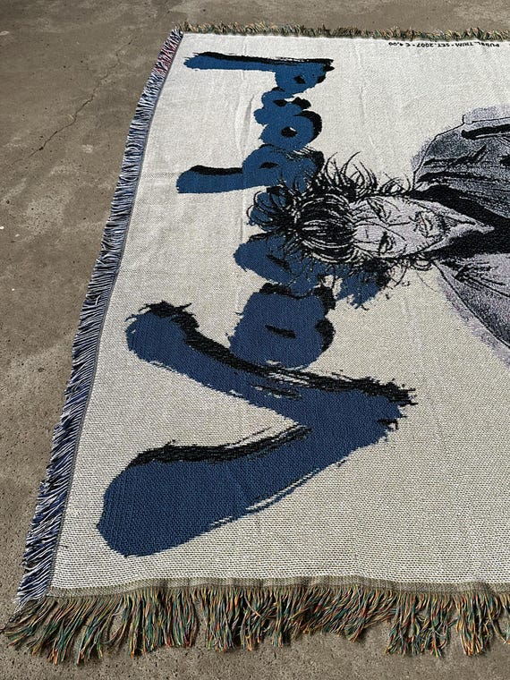 Vagabond Tapestry Blanket Miyamoto Musashi Woven Manga Wall
