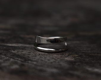 Verstelbare argentiumring