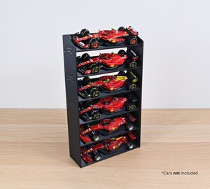 Présentoir à 3 étages Pour Modèles Voiture 1/24 - Affichage Collection Voitures Miniatures - Design Incliné